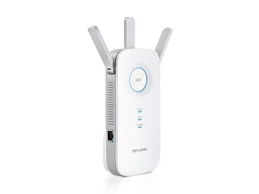 Extensor de cobertura Wifi TP-Link RE450, Wi-Fi de banda dual AC1750, Tres antenas 1