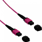 Cable Fibra Ubiquiti JF4MM100U MPO-MPO 12 fibras OM4 MM LSZH 100m Type-B jumper duplex - Miniatura 1