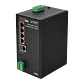PLANET Switch Adm 5-1000-PoE+ CargaSolar PV24-45V/120W req-Bat24V Rdin - Miniatura 1