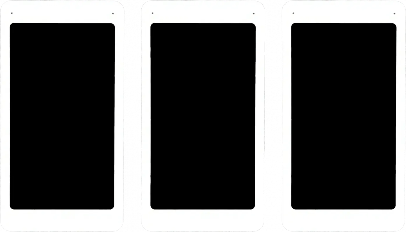 3x Pantalla Táctil de 5 Pulgadas para Control de Acceso y Monitoreo, Ubiquiti Access Intercom Viewer 1