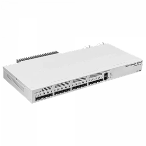 Switch MikroTik CRS317-1G-16S+RM, 16 SFP+, 1 Gigabit LAN, Dual PSU, 1U Rack, Enfriamiento Pasivo