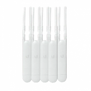 5x Punto de Acceso Inalámbrico 802.11ac Doble Banda Interiores/Exteriores, Ubiquiti UniFi AC Mesh