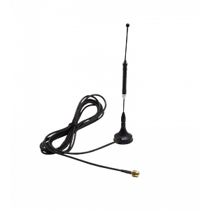 Antena Omni 4G 10dBi con Base Magnética SMA-M 3m Frecuencia 700-2700MHz