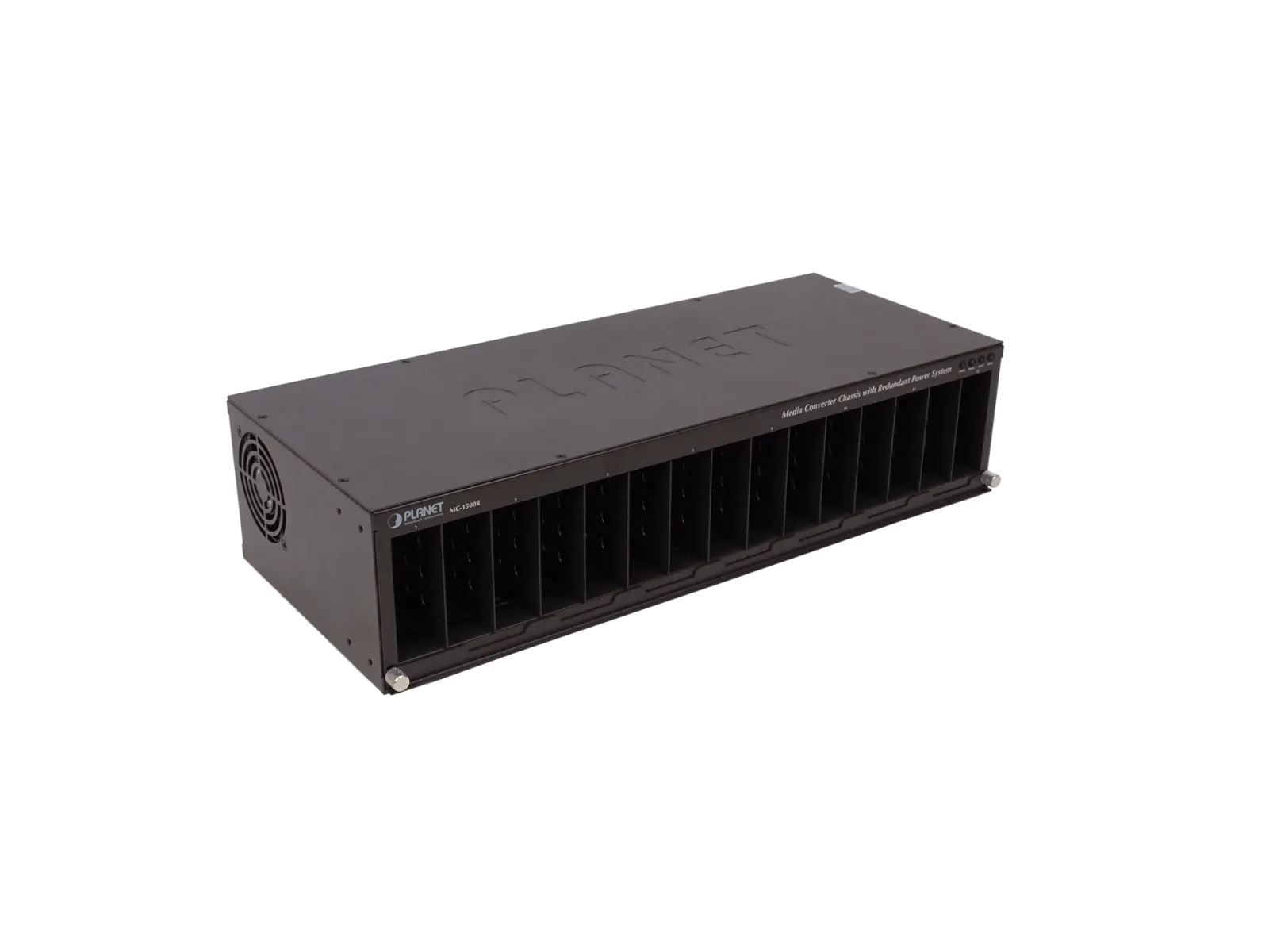 Chasis Convertidor de medio Planet 15 ranuras p/Montaje en Rack 1