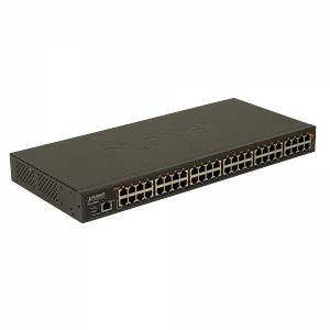 Hub PoE de 24 Puertos Planet POE-2400G, GbE, 440W y Gestión Avanzada, 802.3at/af, 48x RJ45