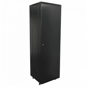 Rack  Vidrio 42U 600mm 60cm-Fondo Linkmade Turbina PDU Bandeja Negro