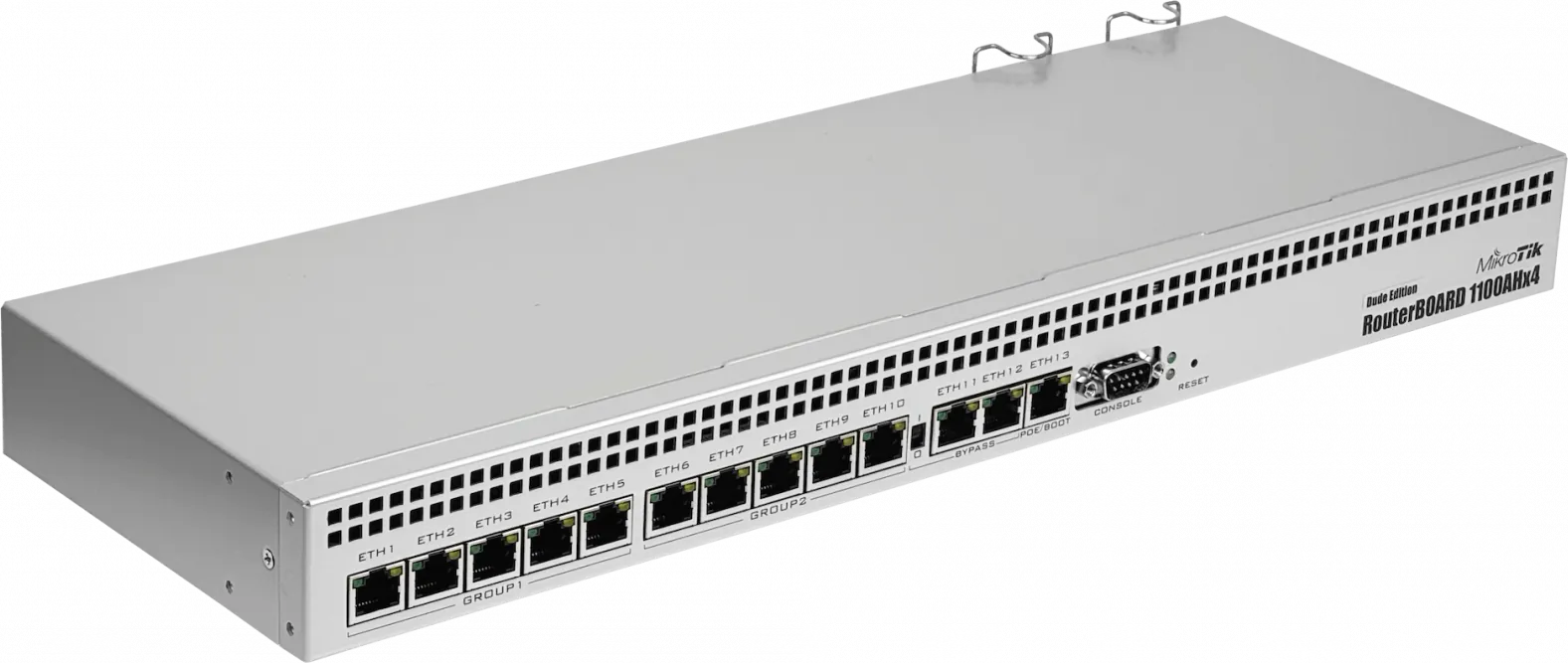 Router Empresarial 1U con 13 Puertos Gigabit, MikroTik RB1100AHx4 Dude Edition 1