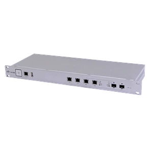 Router Ubiquiti 4P Gigabit Capa 3 Gateway Montaje en Rack Unifi UBQ