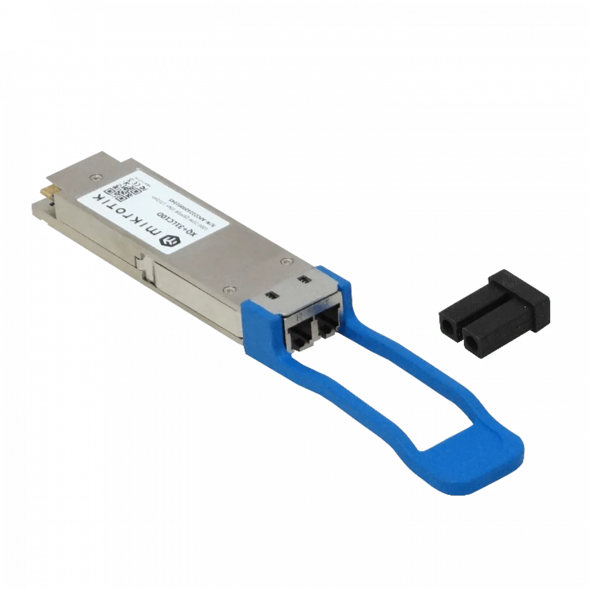 Módulo QSFP28 MikroTik XQ+31LC10D, 100G, Distancia hasta 10 km, Conector LC, Alta Velocidad 1