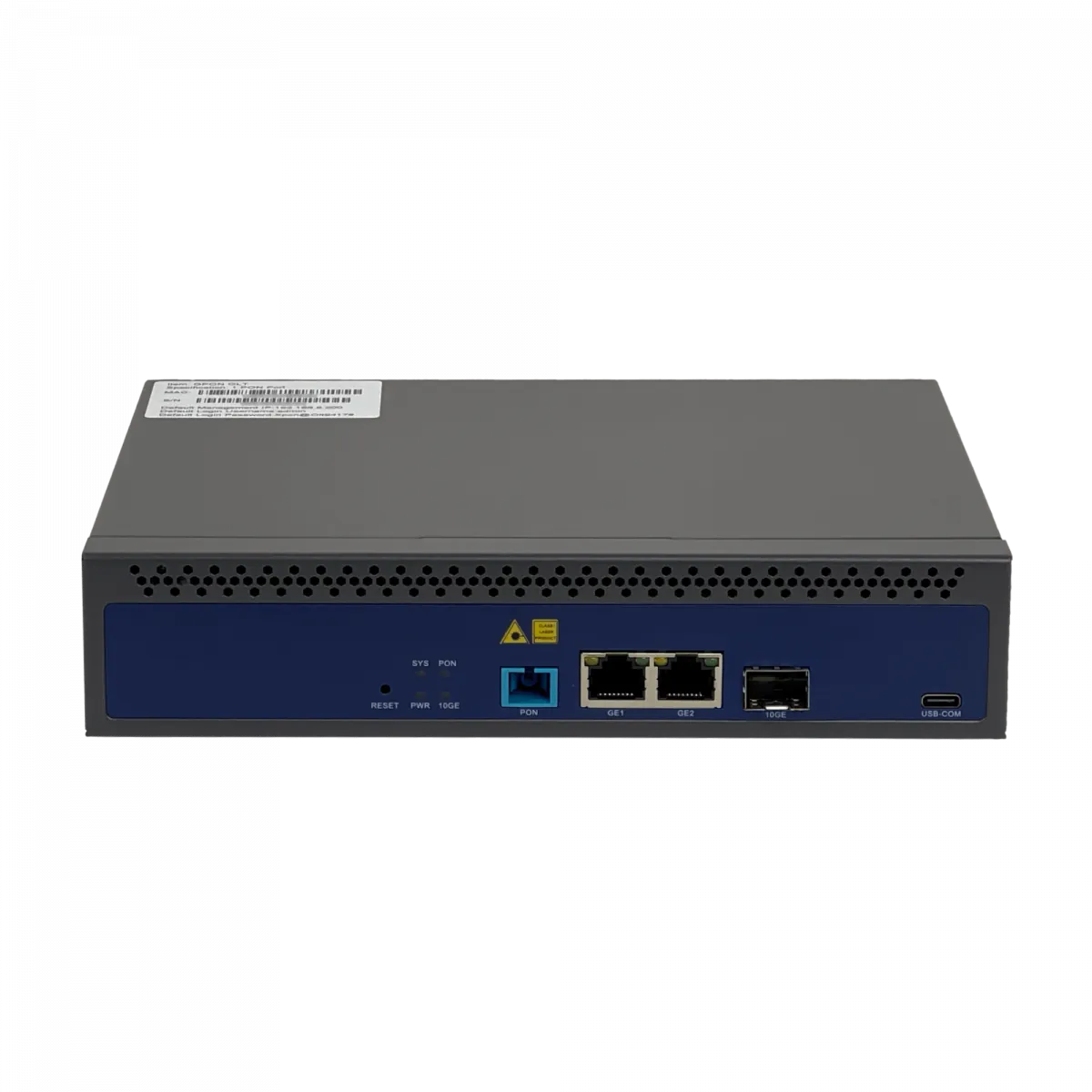 OLT GPON 1 Puerto SC/UPC con Uplink SFP+ 10G y Consola USB-C – Modelo OLT-1G 1