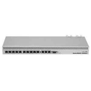 Router Empresarial 1U con 13 Puertos Gigabit MikroTik RB1100AHx4, RouterOS v7 (Licencia Nivel 6)