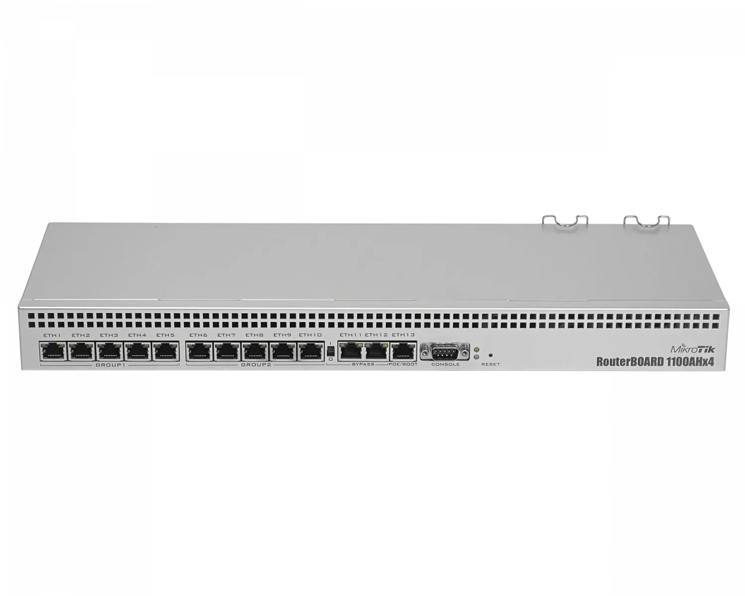 Router Empresarial 1U con 13 Puertos Gigabit MikroTik RB1100AHx4, RouterOS v7 (Licencia Nivel 6) 1