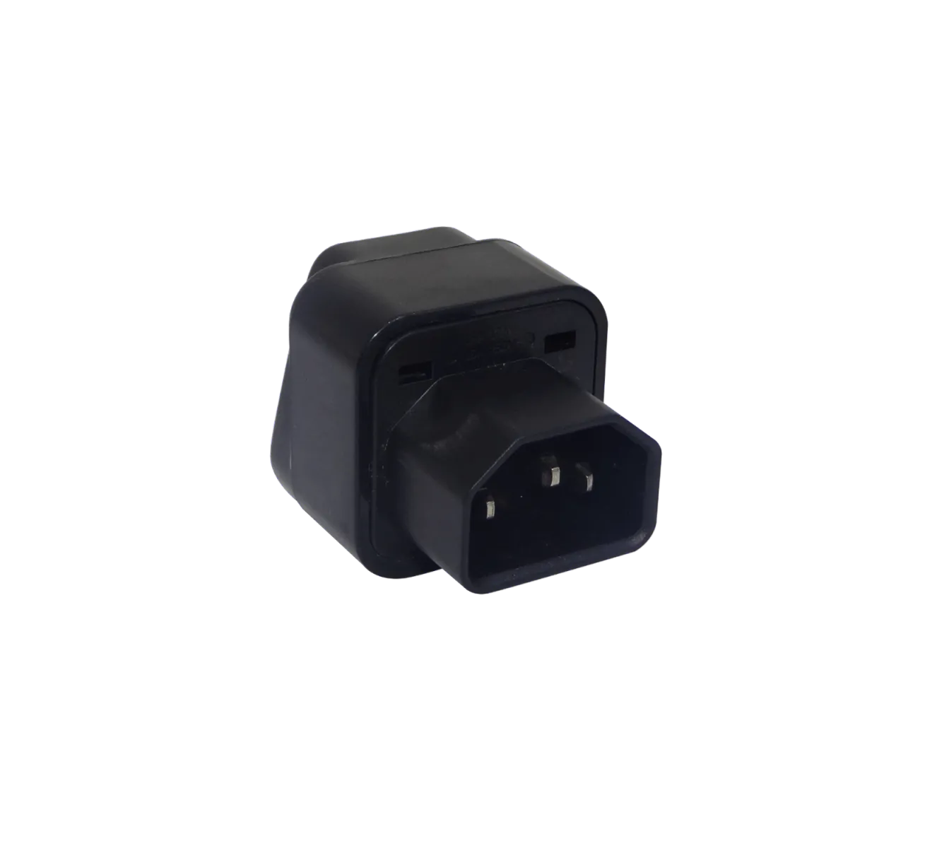 Adaptador Macho-C14 10A Adaptador Multinorma Schuko-US no-Certificado 1