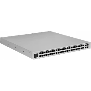 Switch Ubiquiti ECS 48 POE 48 Puertos PoE+++ con Uplink 25G Gestion L3 para Redes Empresariales