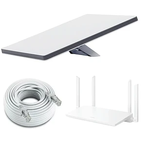 Kit Satelital Starlink + Cable de Red +  Router Wifi