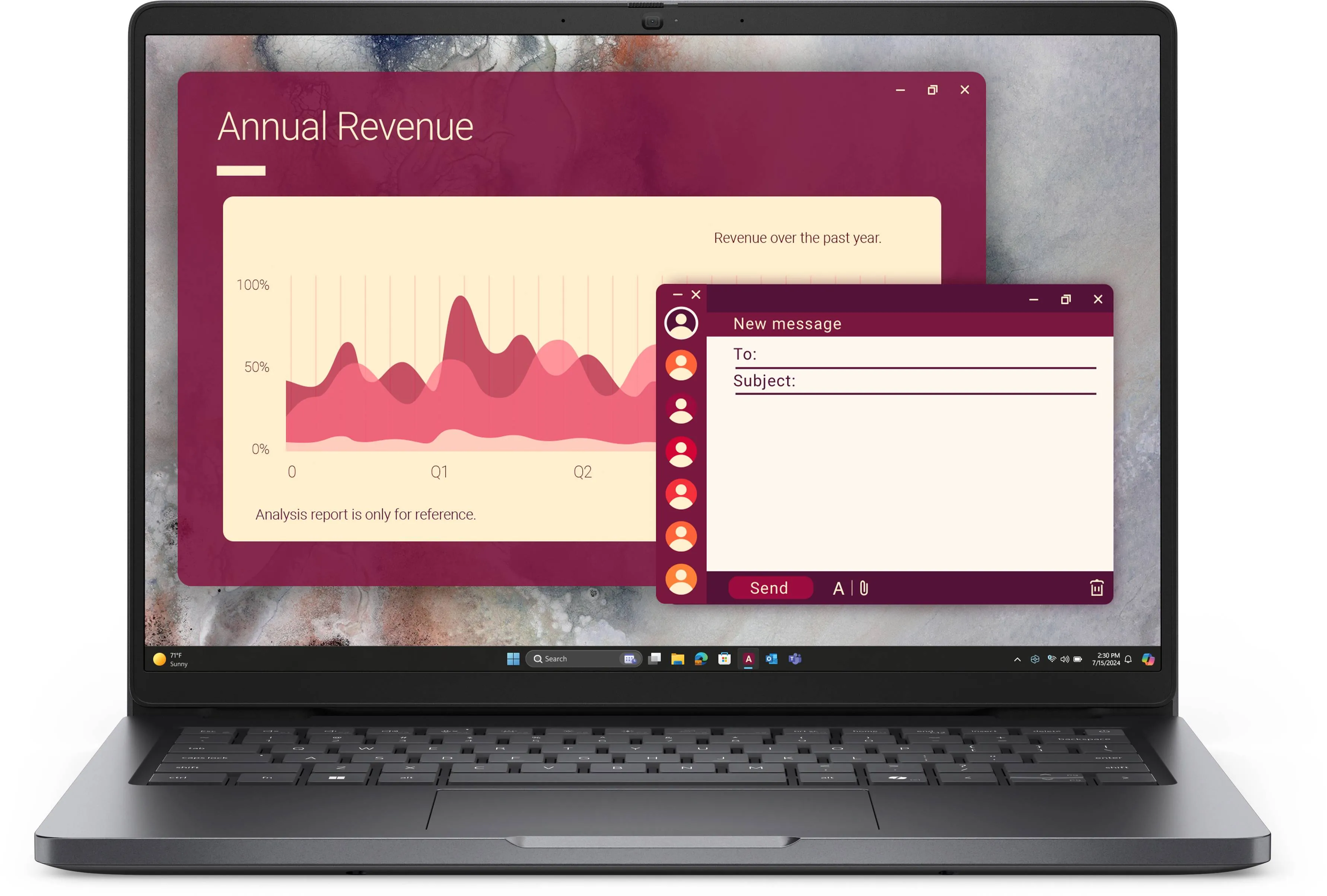 Notebook Dell Pro 14250 i5-120U 8GB 512 Windows11P  1