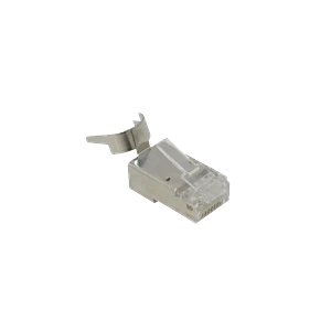 Conector CAT7 1,5mm RJ45 8P8C Bolsa 10-Conectores Machos Crimpeables oro-50um