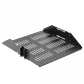 Bandeja Centrral ventilada ajustable 2U Negra 60cm - Miniatura 1