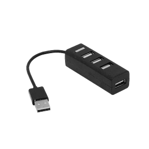 Adaptador USB HUB 4-USB-2.0 Cable-10cm 480mbps