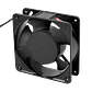 Ventilador 12x12cm, 220V AC para Turbina, Sin Enchufe - Miniatura 1