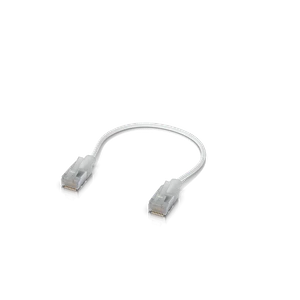 Cable Cat6a 15cm Etherlighting Blanco Ubiquiti UACC-Cable-Patch-EL-C6A -