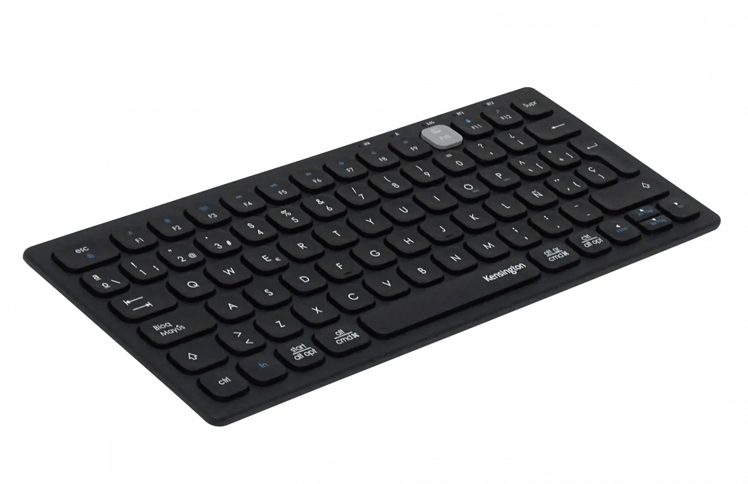 Teclado Inalambrico 2,4Ghz BT v3.0/5.0 Negro USB inc/2-AAA 1