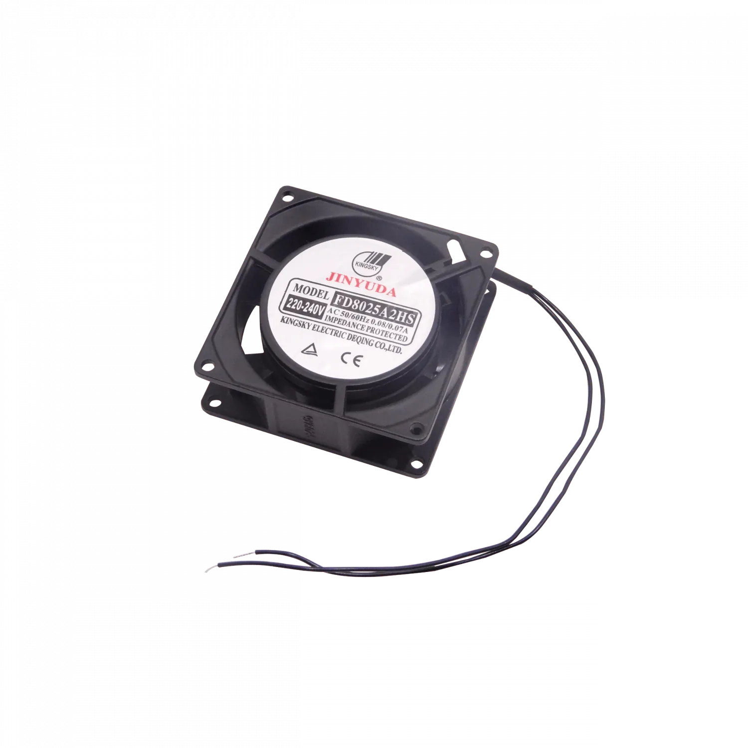 Ventilador 8x8cm 220VAC No-Incluye-Enchufe 4cm-Alto Turbina 1