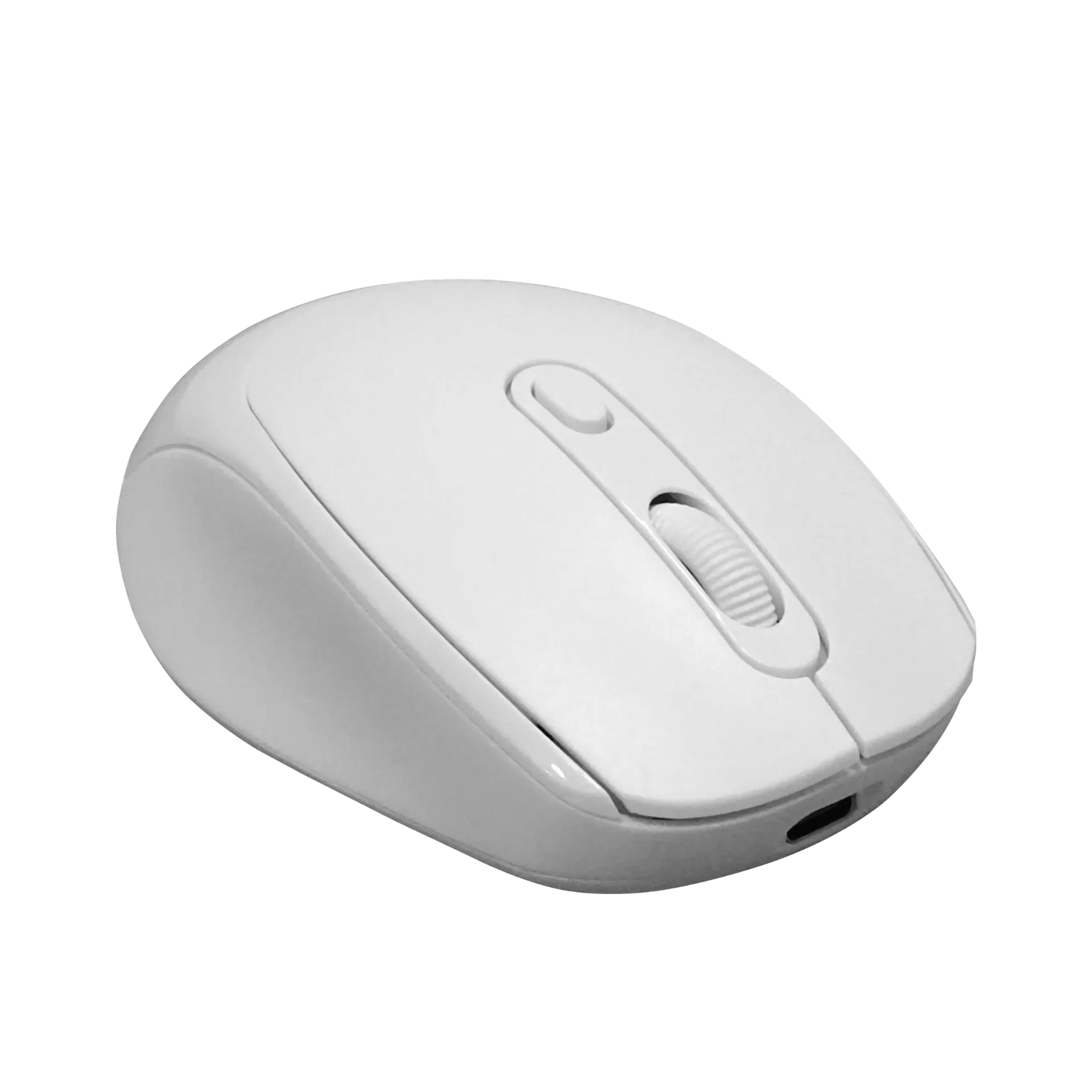 Mouse Blanco USB Inalmbrico 2,4GHz Bateria interna recargable inc/USB 1