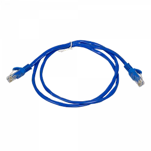 Cable Patch Cat5E Azul, 1m, Inyectado, Multifilar 