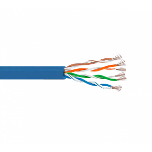 Cable Patch Cord Azul Multifilar CCA Aleacion Cat5e 2mt RJ45 inyectado