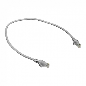 Cable Patch  Cat5E Gris, 50cm, Inyectado, Multifilar