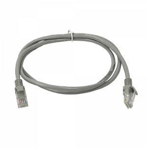 Cable Patch  Cat5E Gris, 1m, Inyectado, Multifilar