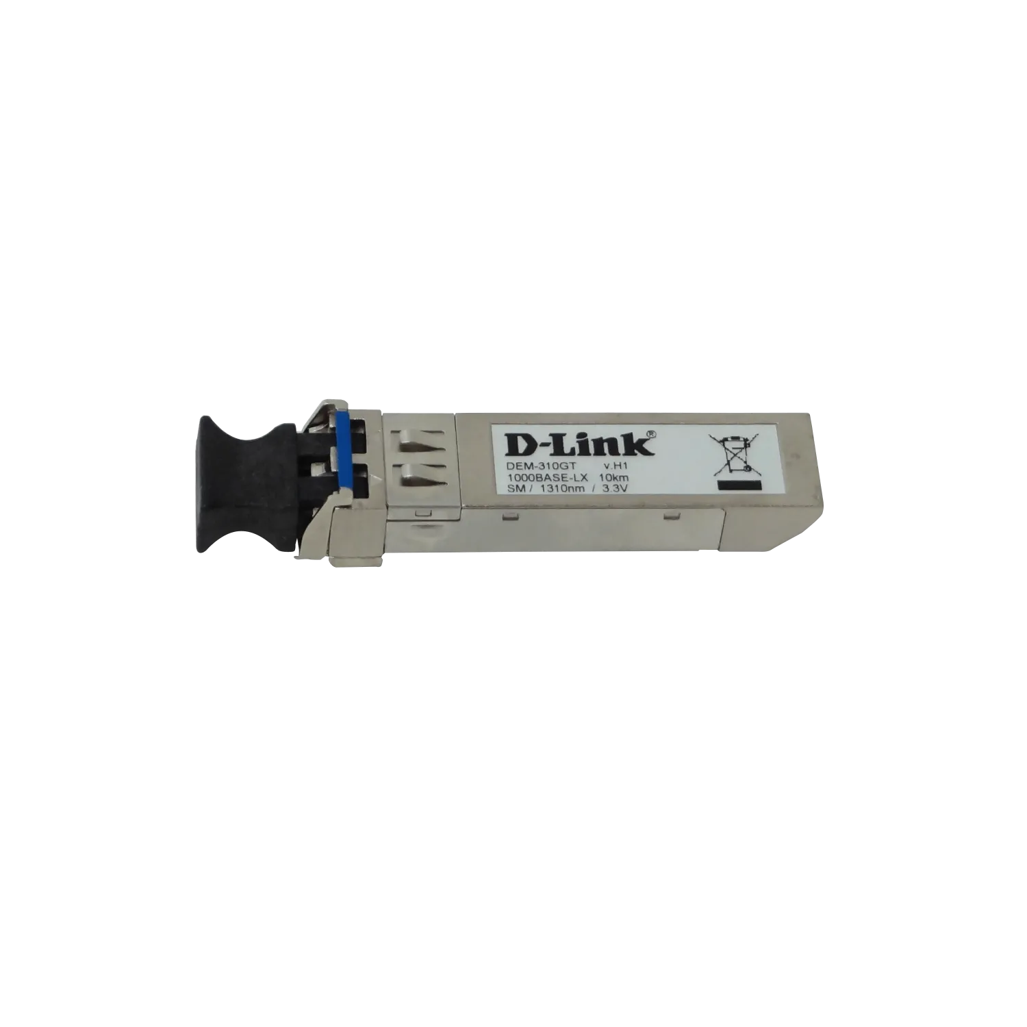 Módulo Mini-GBIC 1 Puerto LC 1000BaseLX Monomodo (3,3V, hasta 10 km) D-Link DEM-310GT 1