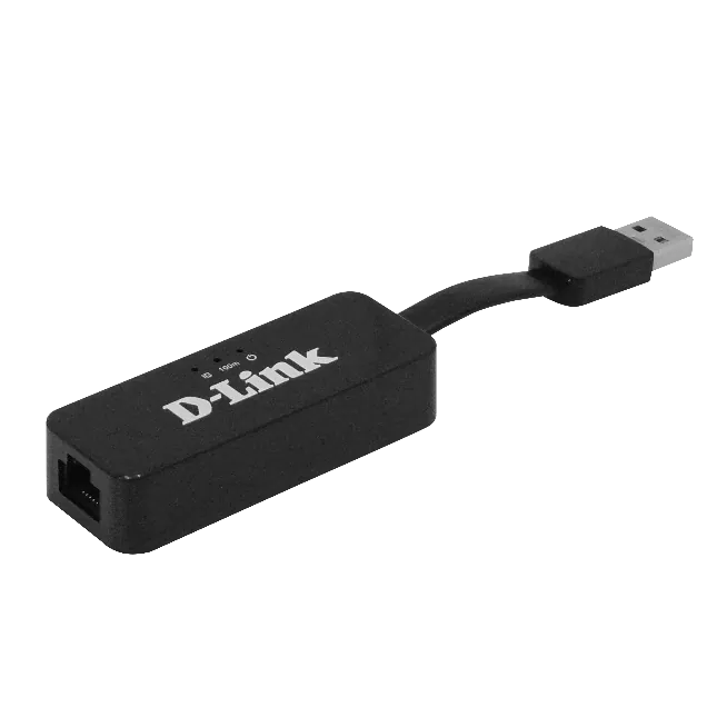 Adaptador D-Link, USB a Ethernet 1-USB3.0-AM 1-1000mbps LAN-RJ45-Ethernet 1