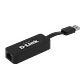 Adaptador D-Link, USB a Ethernet 1-USB3.0-AM 1-1000mbps LAN-RJ45-Ethernet - Miniatura 1