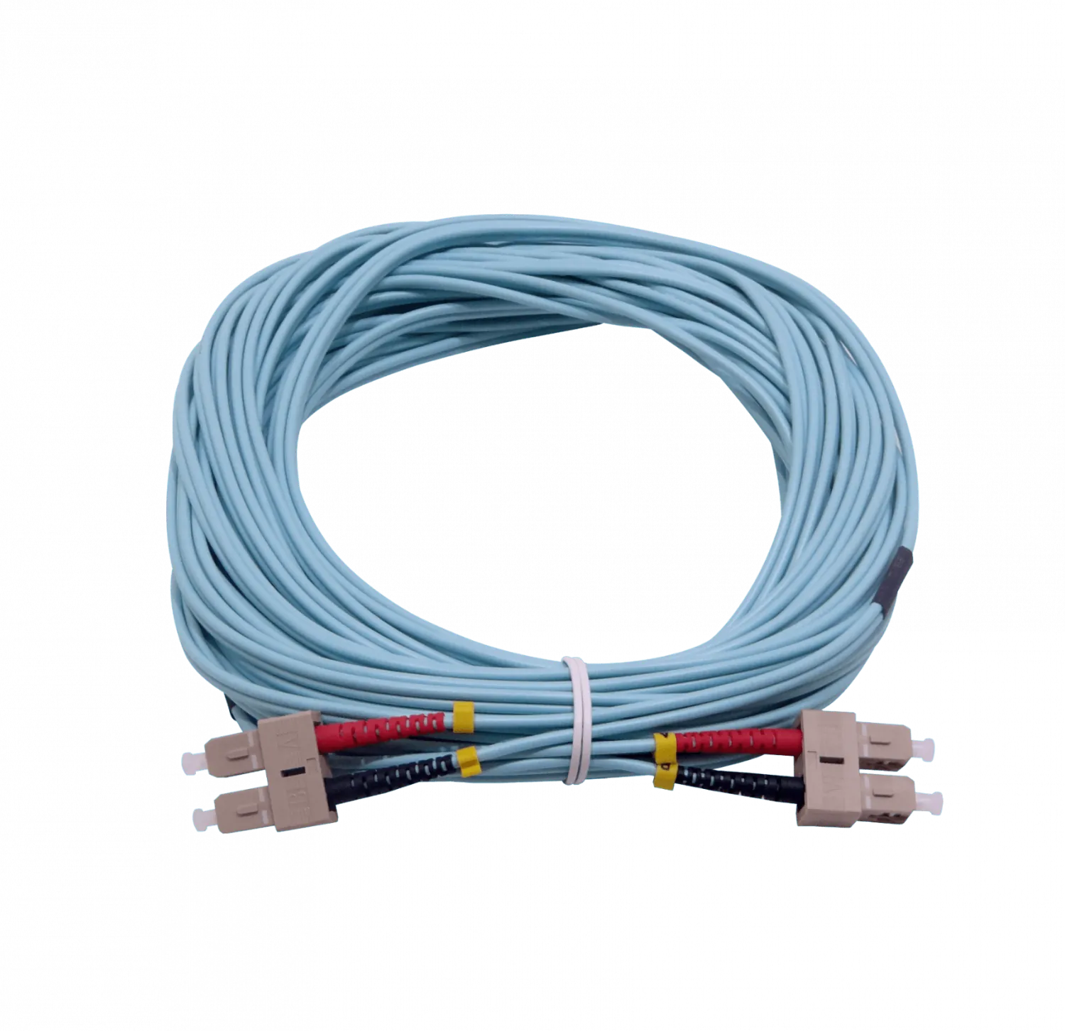 Jumper Fibra Optica 15mt SC-SC OM3 MultiModo MM Duplex  3.0mm 50/125um LSZH 1