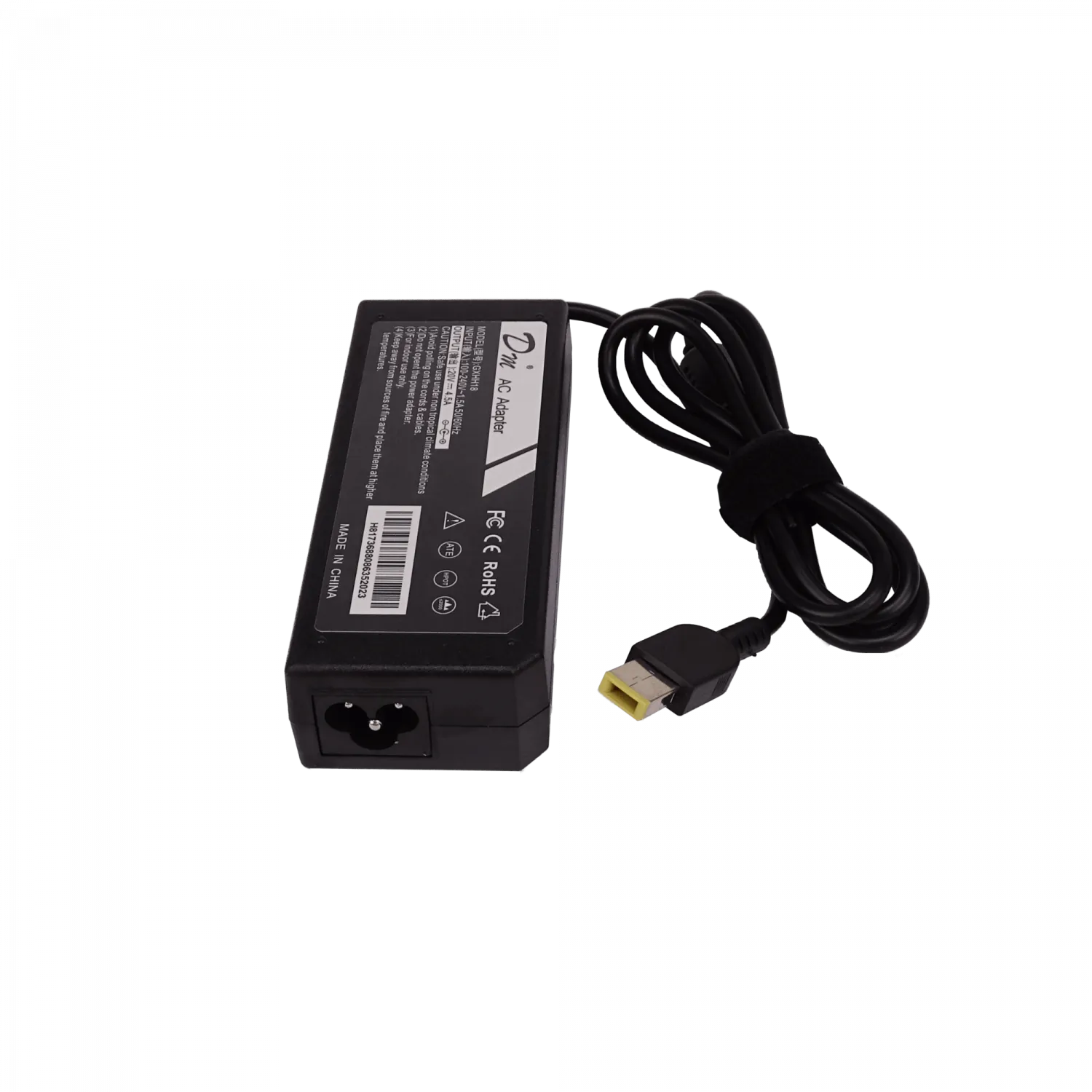 Fuente de Poder Notebook 20VDC 4.5A 90W, Cargador Notebook Plug Redondo 1