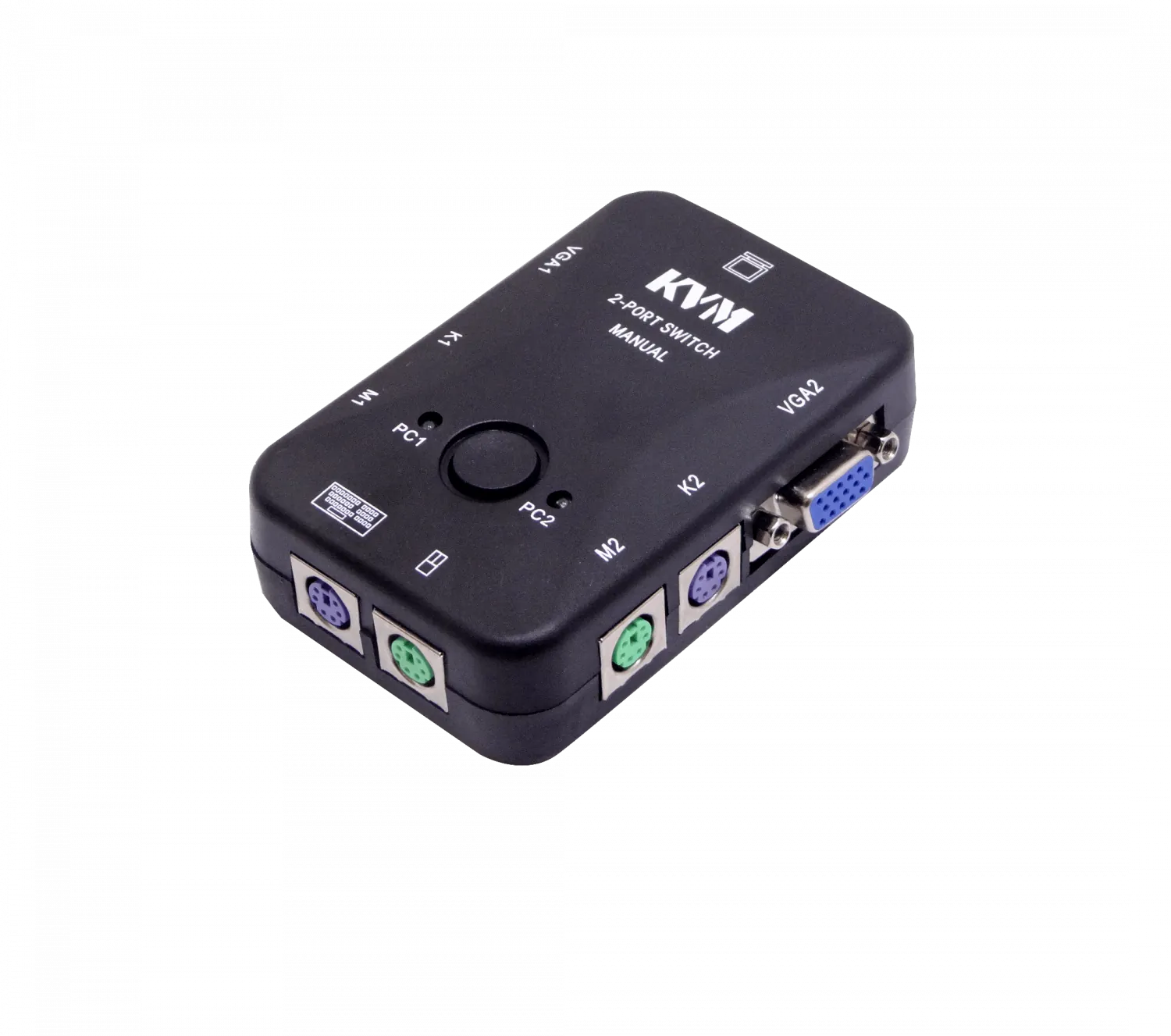 KVM 2-PS2-VGA requiere-Cables no-req-Fuente-Poder 1