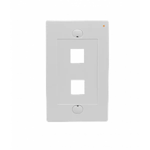 Faceplate Blanco 2-Keystone Vertical  70x114mm