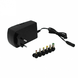 Transformador Universal 3-4,5-6-7,5-9-12V 3,0A 30W Variable Fuente Poder 100-240VAC