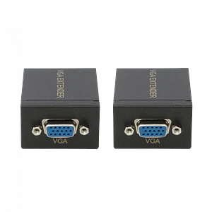 Extensor VGA Pasivo con RJ45 sobre UTP, Hasta 60 Metros, No Requiere Fuente
