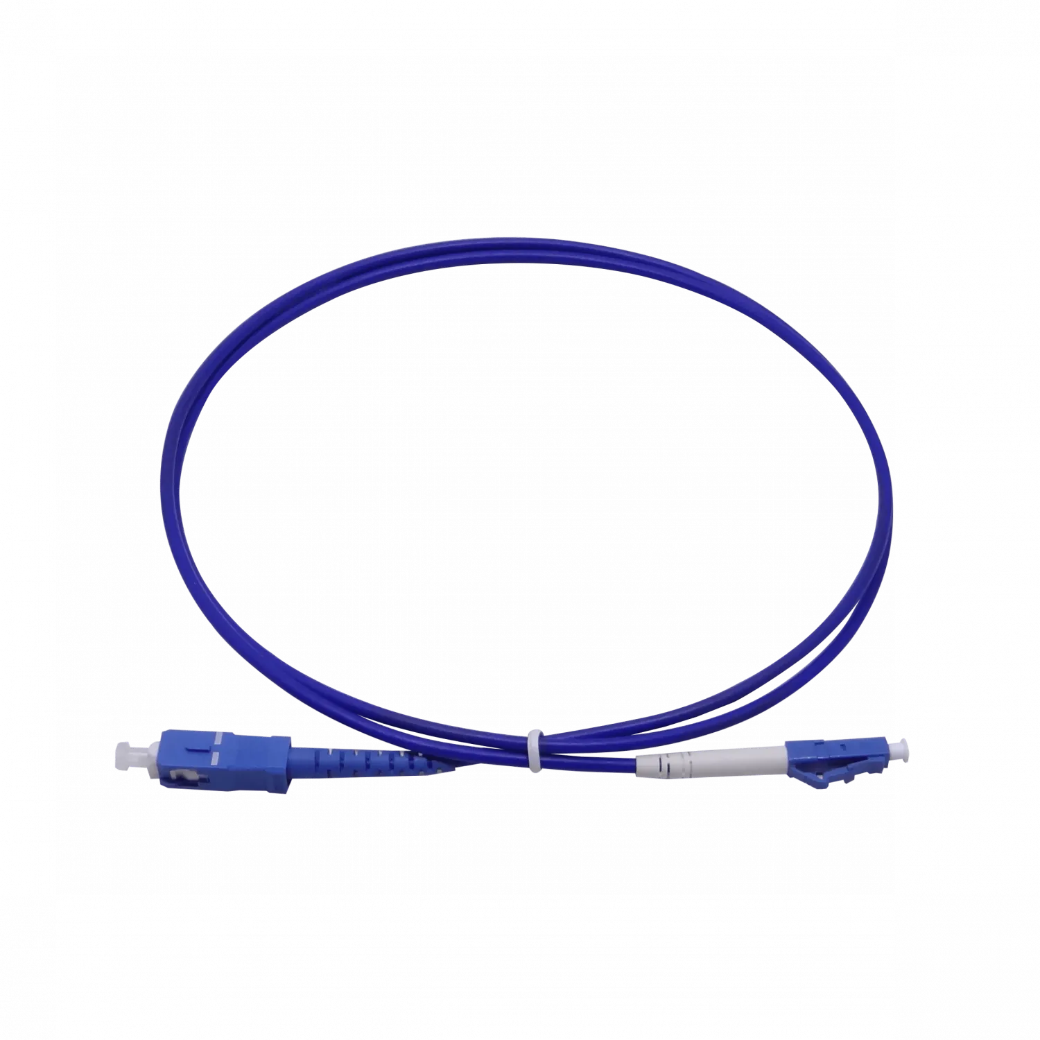Jumper Blindado 1mt LC-SC SM Simplex Jumper Cable Fibra 3.0mm 9/125um 1