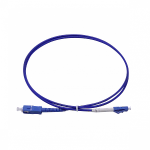 Jumper Blindado 1mt LC-SC SM Simplex Jumper Cable Fibra 3.0mm 9/125um