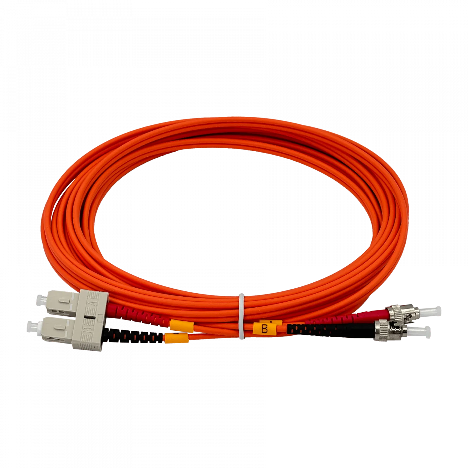 Jumper Fibra 5mt ST-SC OM1 MultiModo MM Duplex  62.5/125um LSZH 1