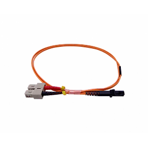 Cable Jumper de Fibra Óptica Multimodo OM1 MTRJ-SC Duplex 1m 62.5/125µm LSZH