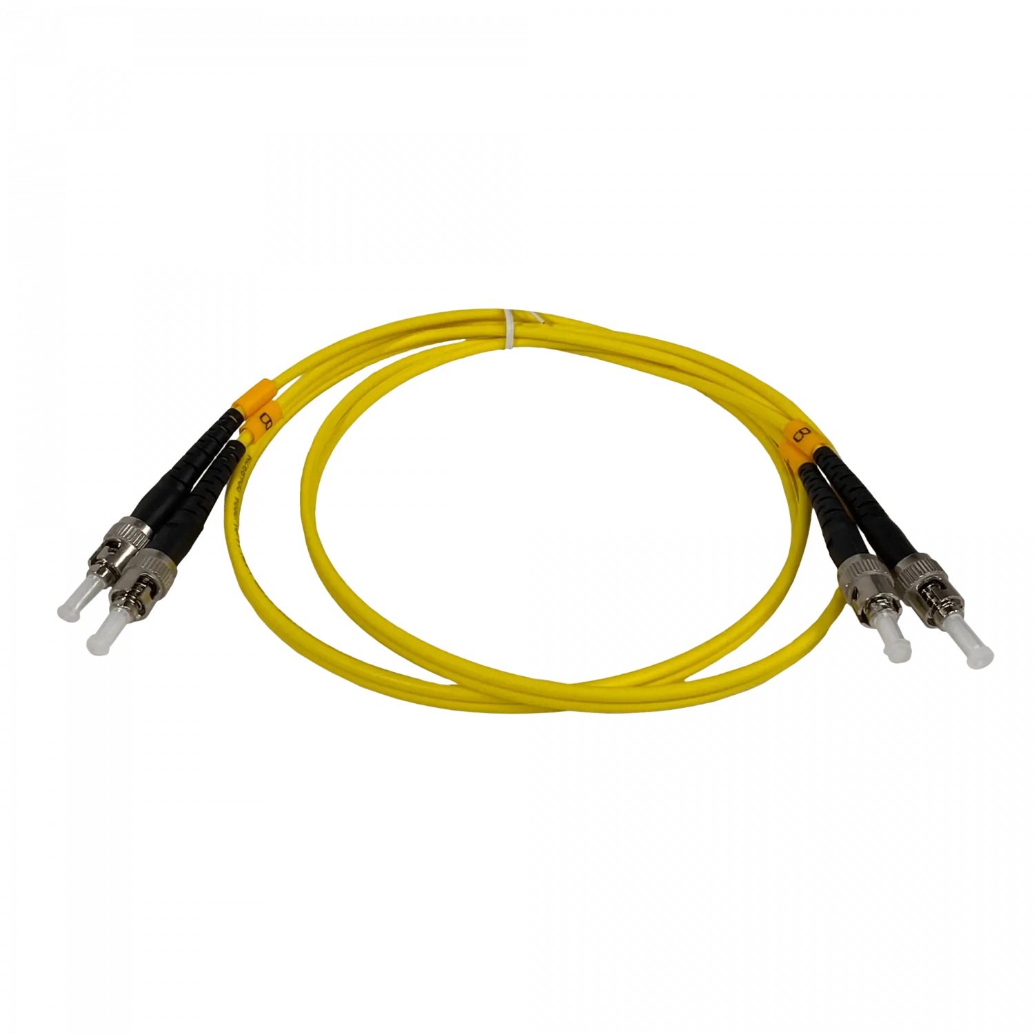 Jumper Cable Fibra 1mt ST-ST MonoModo SM Duplex  9/125um 3mm 1