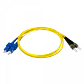 Jumper Cable Fibra 1mt ST/UPC-SC/UPC MonoModo SM Duplex  9/125um 3mm - Miniatura 1