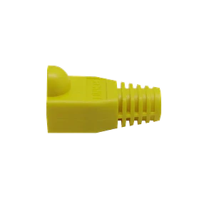 Capuchon p/RJ45 Amarillo Bolsa-100-unidades 