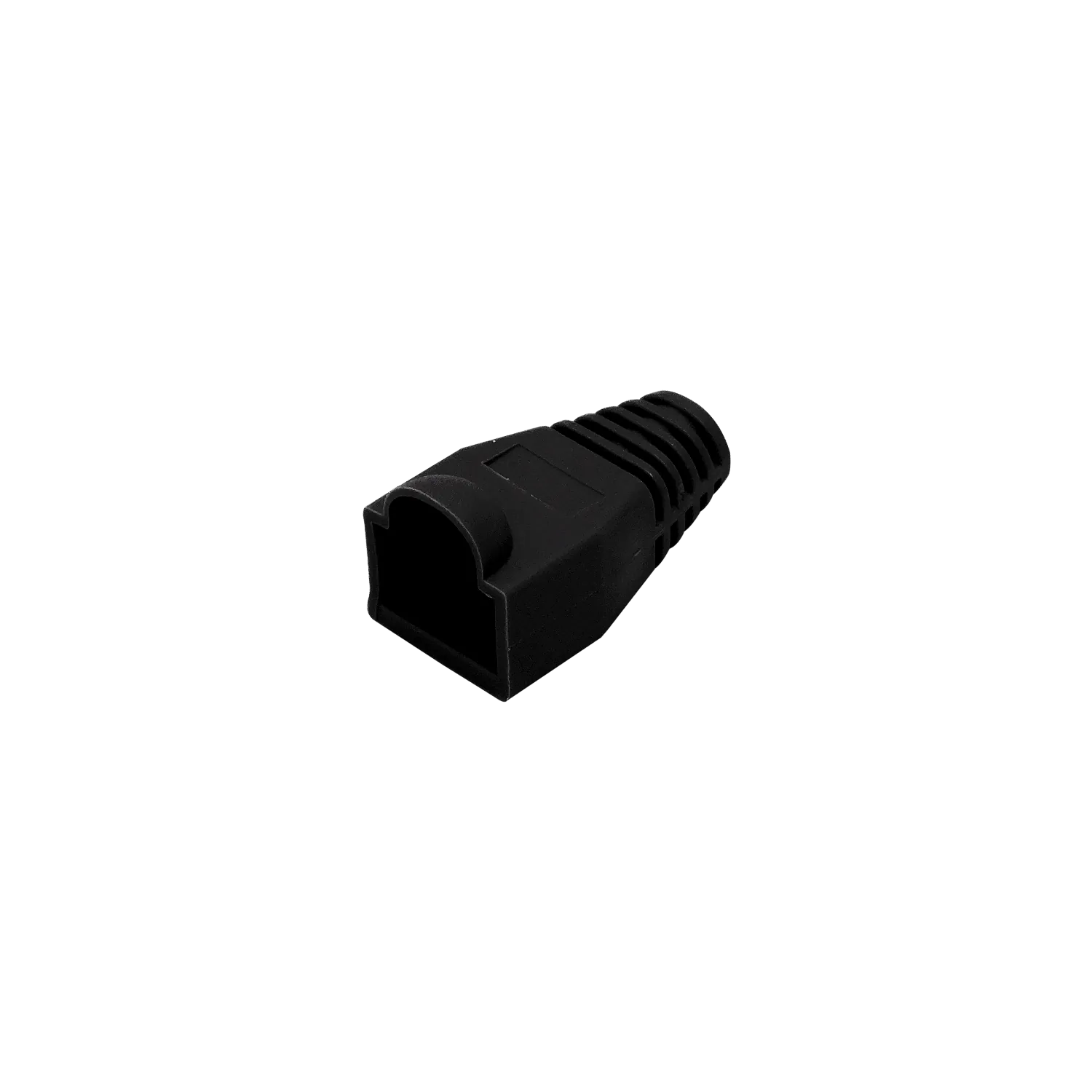 Capuchon p/RJ45 Negro Bolsa-100-unidades  1
