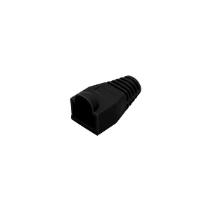 Capuchon p/RJ45 Negro Bolsa-100-unidades 